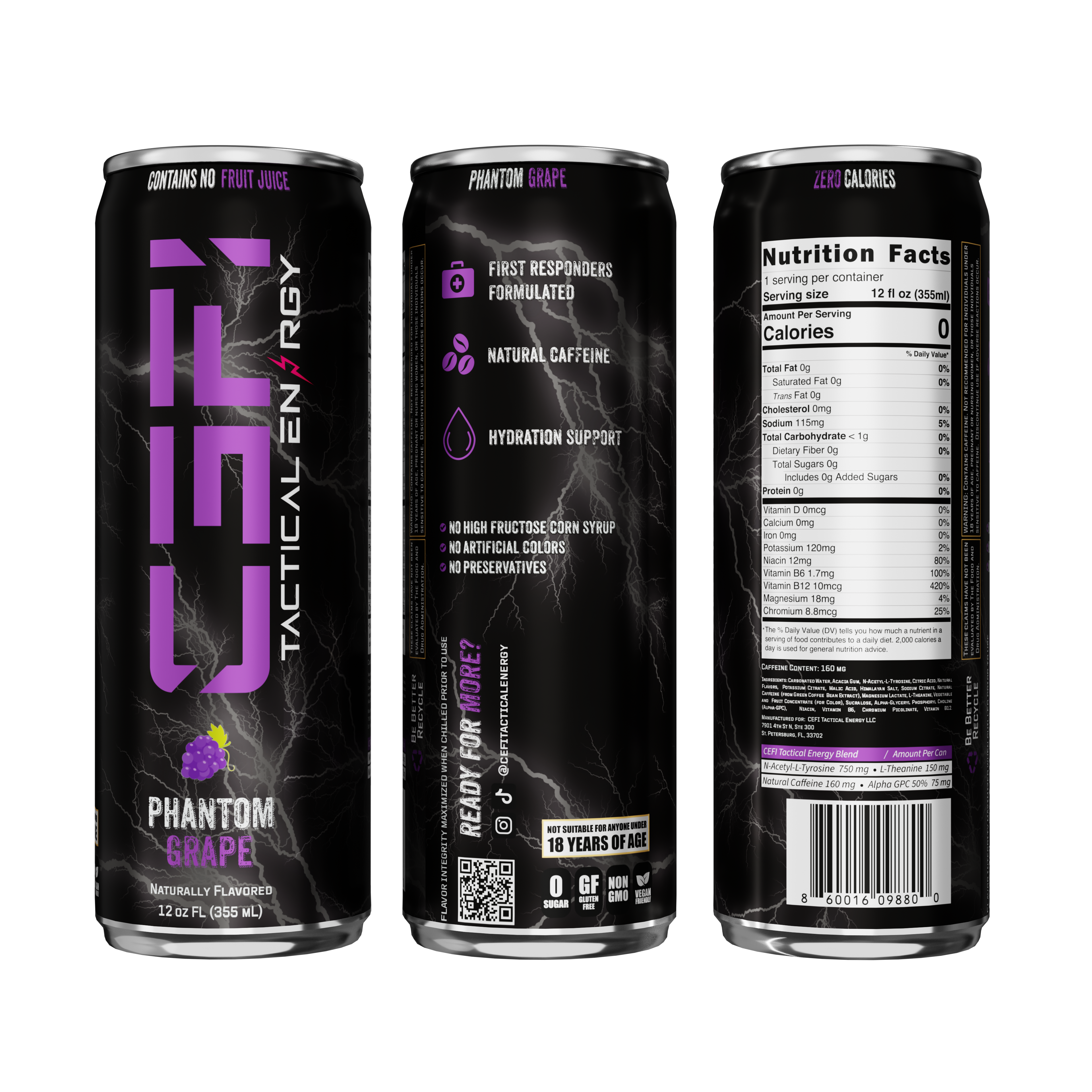Phantom Grape- 12 Count